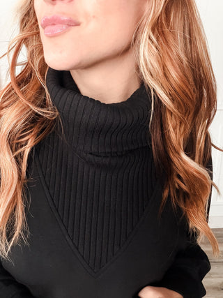 Fiona Scuba Luxe Turtleneck