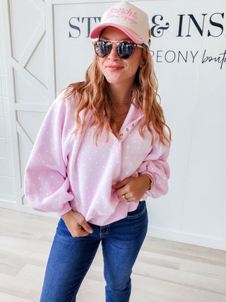 Dori Polka Dot Pullover