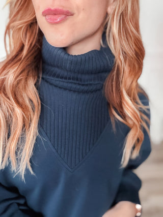 Fiona Scuba Luxe Turtleneck