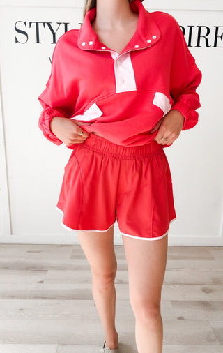 Tina Contrast Shorts