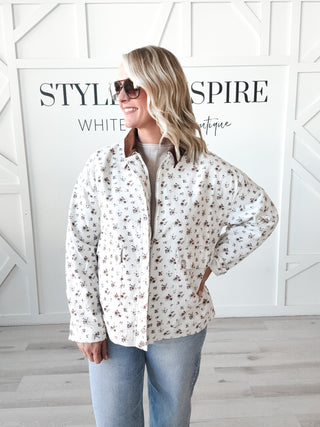 Helen Floral Denim Jacket