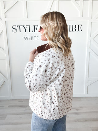 Helen Floral Denim Jacket
