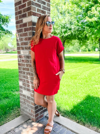 Cynthia Cotton T-Shirt Dress