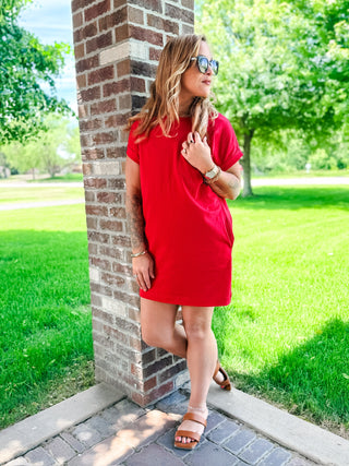Cynthia Cotton T-Shirt Dress