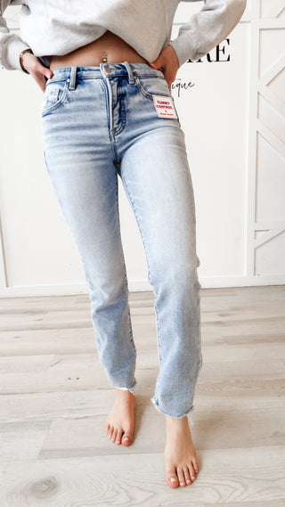 Risen HR TC Cuffed Crop Jean