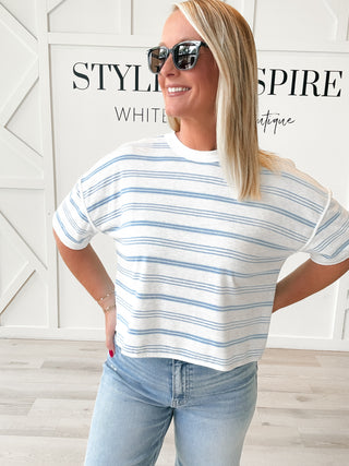 Jessie Oversized Stripe Tee