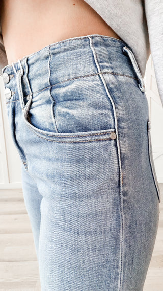 Risen HR Wide Hem Jeans