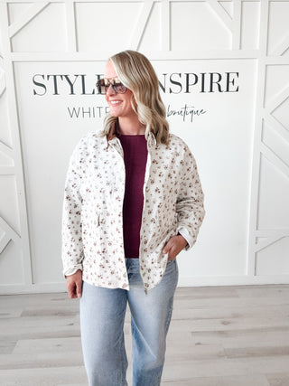 Helen Floral Denim Jacket