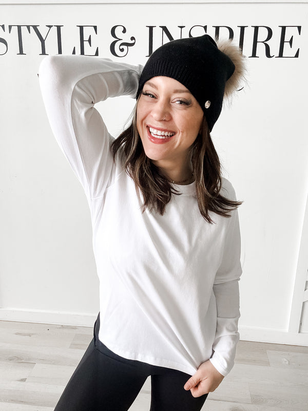 Meredith Stripe Dolman Sleeve Top