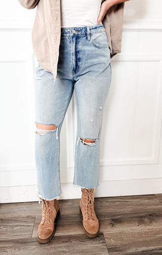 Vervet Super HR Relaxed Straight Jeans
