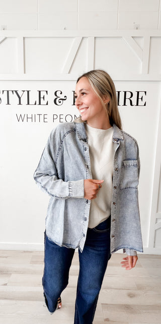Dana Button Down Tencel Shirt