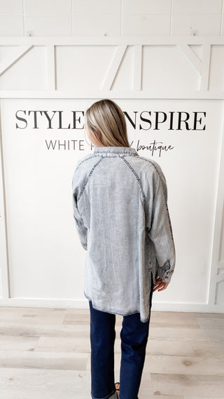 Dana Button Down Tencel Shirt