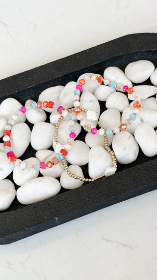 Sunset Bloom Bracelet Set. *Final Sale*