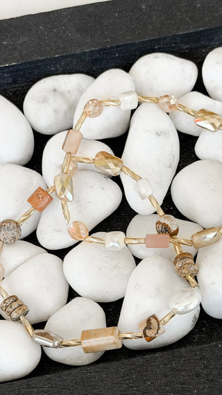 Desert Stone Bracelet Set. *Final Sale*