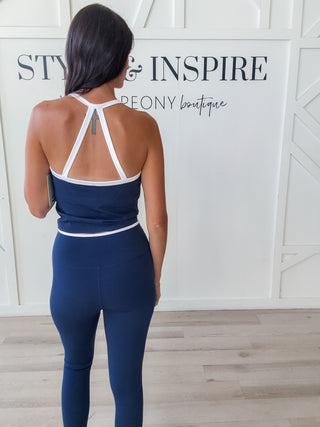Hailey Contrast Trim Active Tank