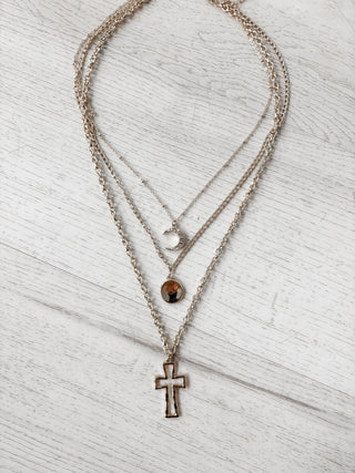 Layered Faith Necklace. *Final Sale*