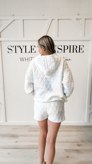 Savannah Quilted Floral Hoodie