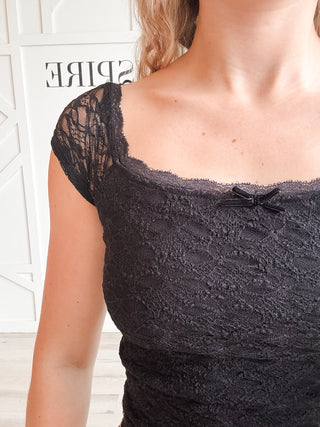 Charlene Lace Scoop Neck Top