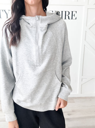 Jill Modal 1/4 Zip Hoodie