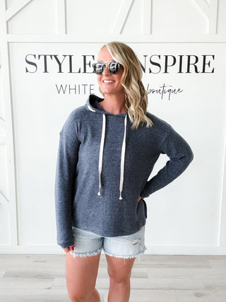 Holly Brushed Hacci Hoodie *Final Sale*