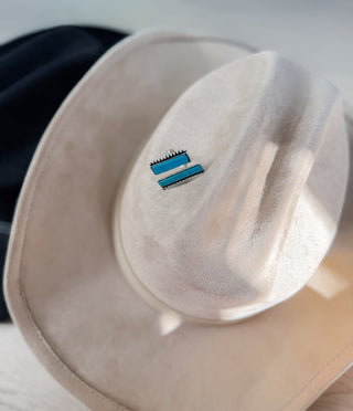 Faux Turquoise Bar Ring. *Final Sale*