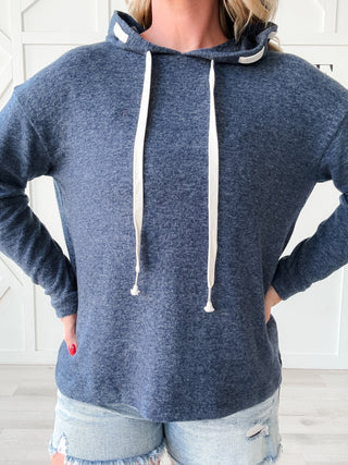 Holly Brushed Hacci Hoodie *Final Sale*