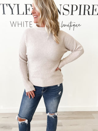 Aylin Horizontal Ribbed Sweater