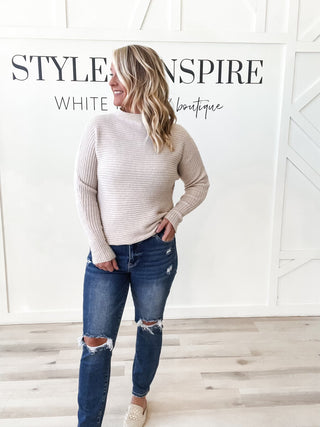 Aylin Horizontal Ribbed Sweater