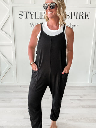 Cali Wave Ribbed Jumpsuit *Final Sale*