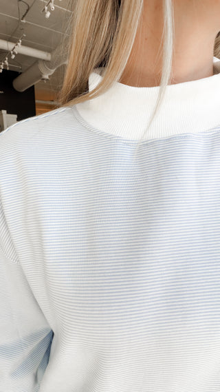 Dahlia Mock Neck Pullover