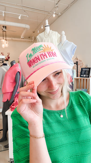 I'm Nicer When I'm Tan Trucker Hat