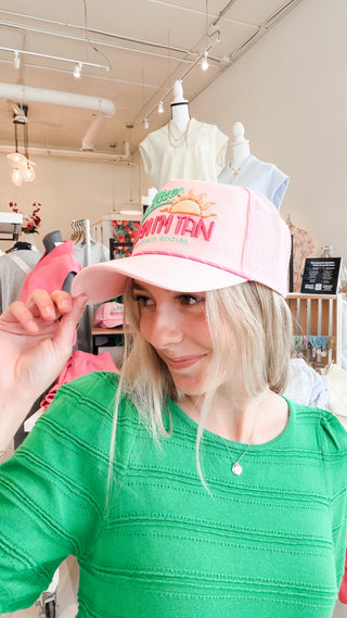 I'm Nicer When I'm Tan Trucker Hat