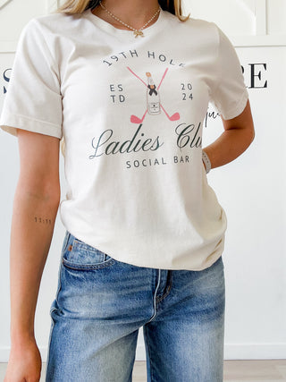 19th Hole Ladies Club Graphic Tee