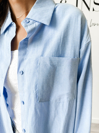 Margie Stripe Button Up Shirt *Final Sale*