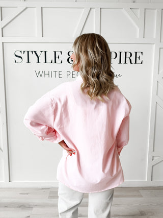 Margie Stripe Button Up Shirt *Final Sale*