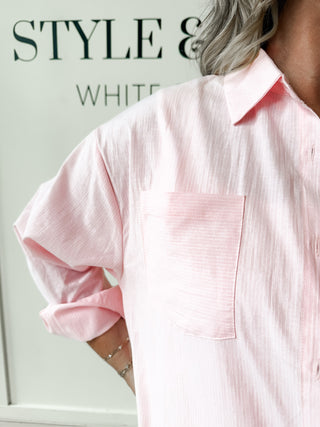Margie Stripe Button Up Shirt *Final Sale*