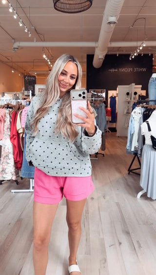 Jenny Textured Lounge Shorts