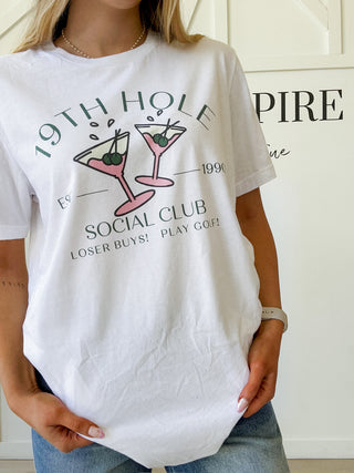 19th Hole Social Club Graphic Tee