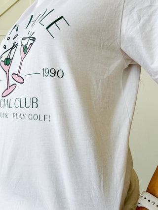 19th Hole Social Club Graphic Tee