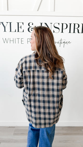 Cameron Brushed Plaid Shirt