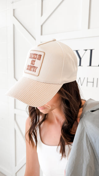 Raised  On 90s Country Trucker Hat