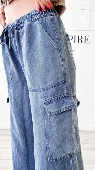 Rhoda Tencel Cargo Pants