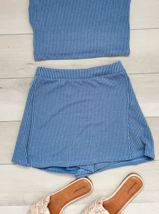 Jody Wave Rib Skort *Final Sale*