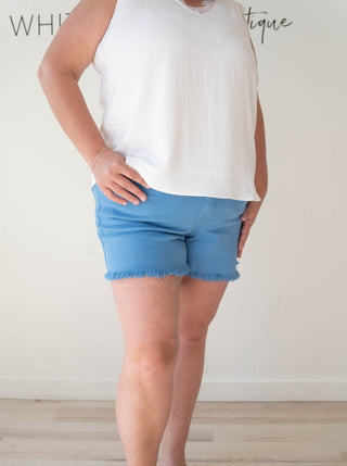 Judy Blue Fray Hem Short *Final Sale*