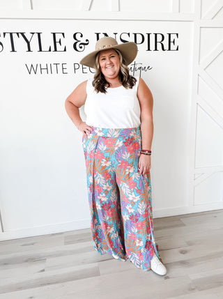 Kamryn Floral Palazzo Pants *Final Sale*