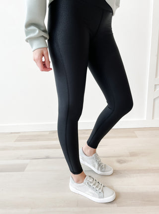 Lenore HW Foil Leggings