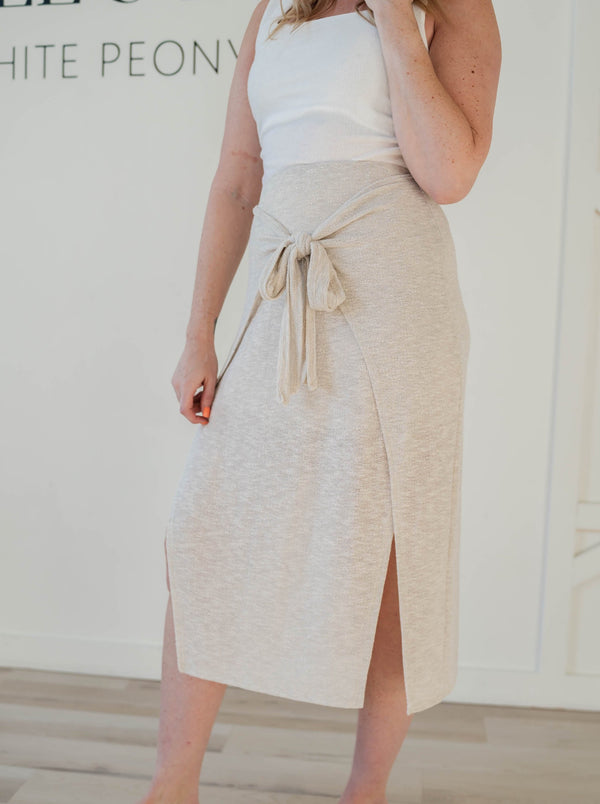 Lexie Wrap Maxi Skirt