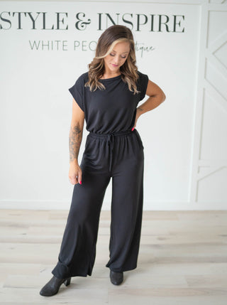 Nori Muscle Sleeve Jumpsuit