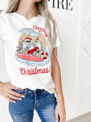 Merry Christmas Graphic Tee *Final Sale*