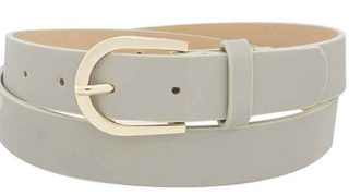 Metal U Buckle Belt